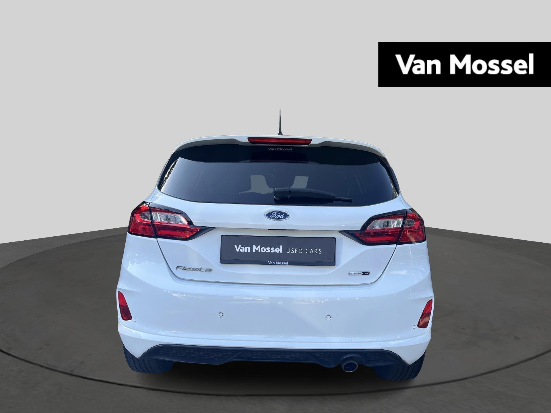 Ford Fiesta 1.0 EcoBoost Hybrid ST-Line - Winterpack, Auto's, Voorwielaandrijving, Euro 6, Wit, Bedrijf