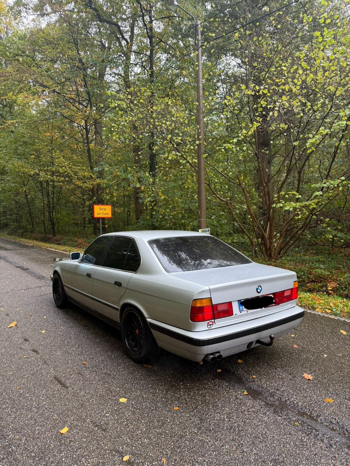 Bmw 535I E34 1990, Auto's, BMW, Leder, Grijs, Particulier, Te koop