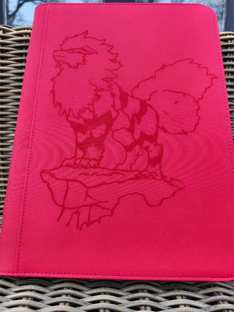 Custom Engraved Red Arcanine Pokemon binder – 360 Kaarten, Hobby en Vrije tijd, Ophalen of Verzenden, Nieuw, Boek of Catalogus