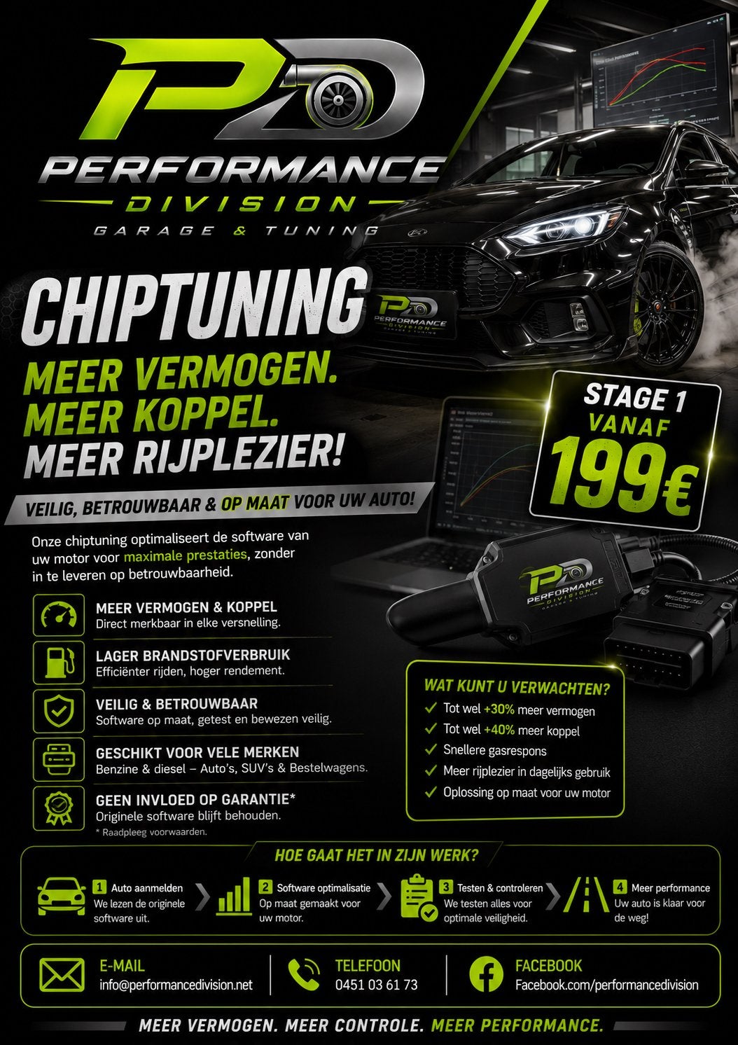 Chiptuning ️ adblue ️ dpf&egr, Auto diversen, Tuning en Styling, Ophalen