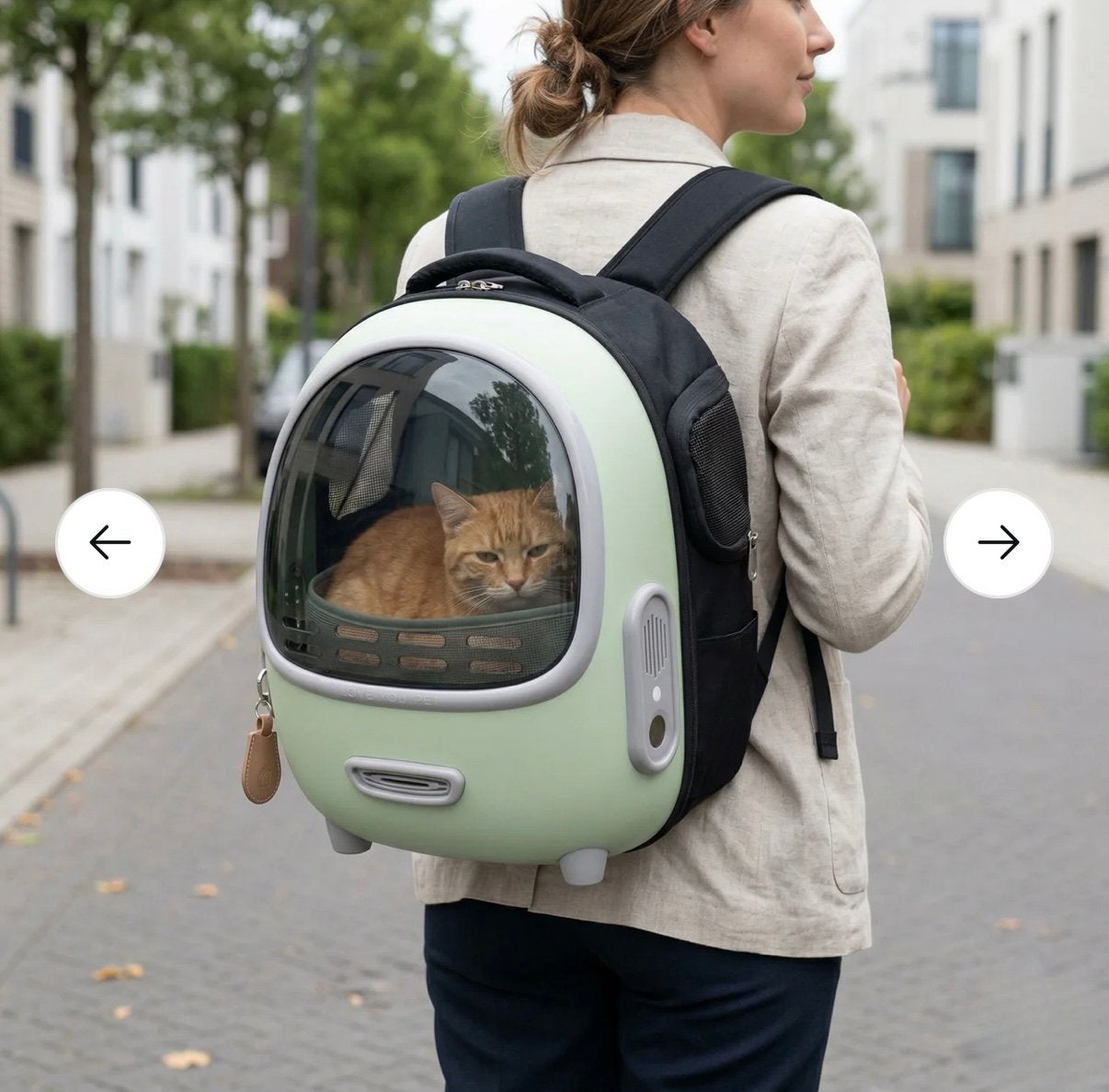 Petree Go - Slimme Reistas - Mint Groen, Ophalen, Nieuw