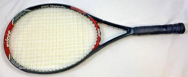 Raquette de tennis Prince Red Lite Ti Triple Force Titanium, Sports & Fitness, Tennis, Comme neuf, Raquette, Prince, L3, Envoi