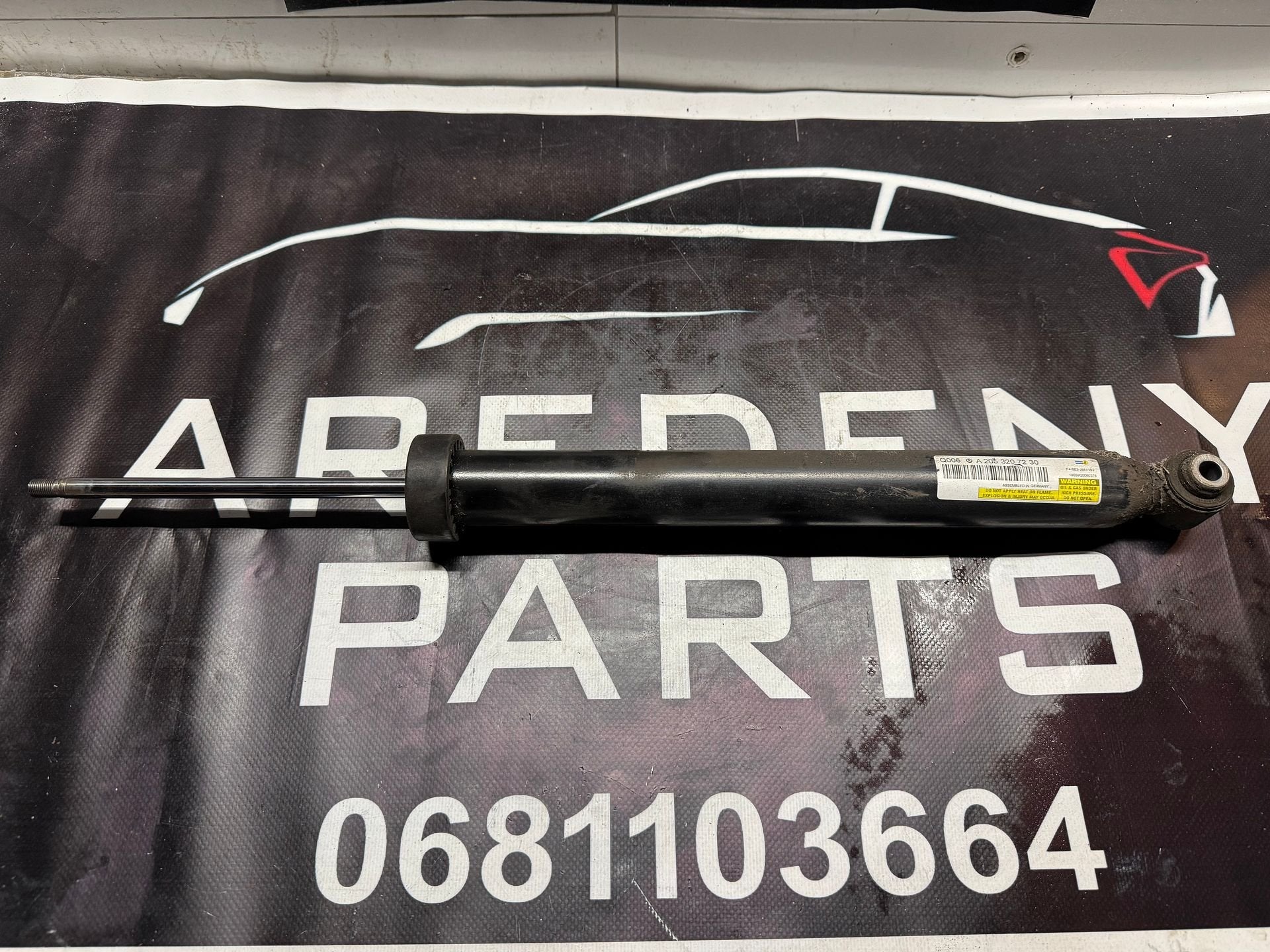 Mercedes C Klasse W205 S205 Schokbreker Achter A2053207230, Utilisé, -, -, Enlèvement ou Envoi