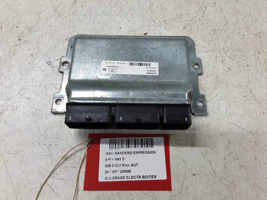 MODULE D ALLUMAGE Dacia Sandero III (01-2019/-) (237100795V), Dacia, Mevr. I. Hauben, Utilisé, Rue de l'Espoir 34 34
4030  GRIVEGNÉE, BE