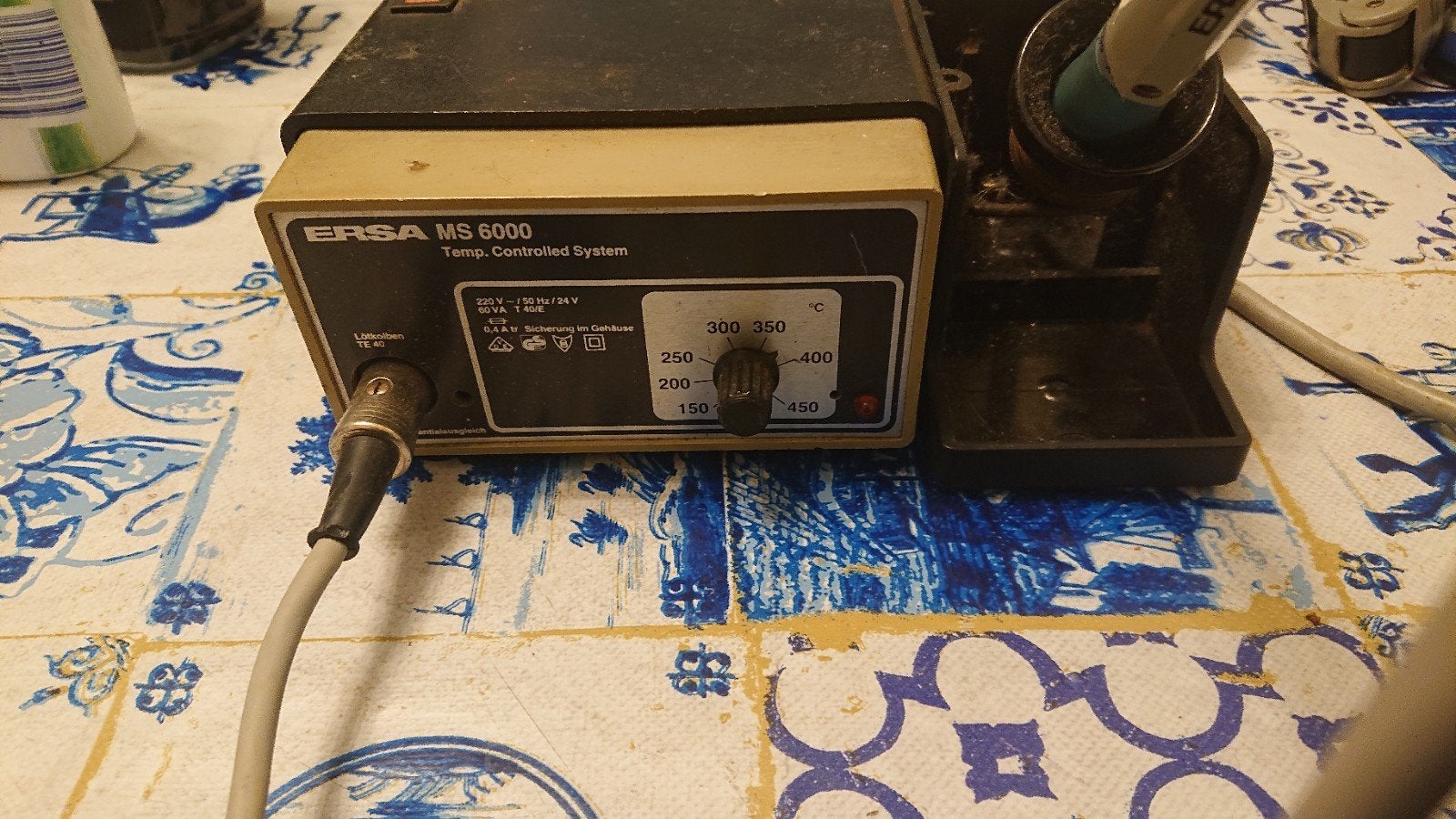 Ersa MS-6000 soldeerstation, Hobby en Vrije tijd, Ophalen of Verzenden, Gebruikt