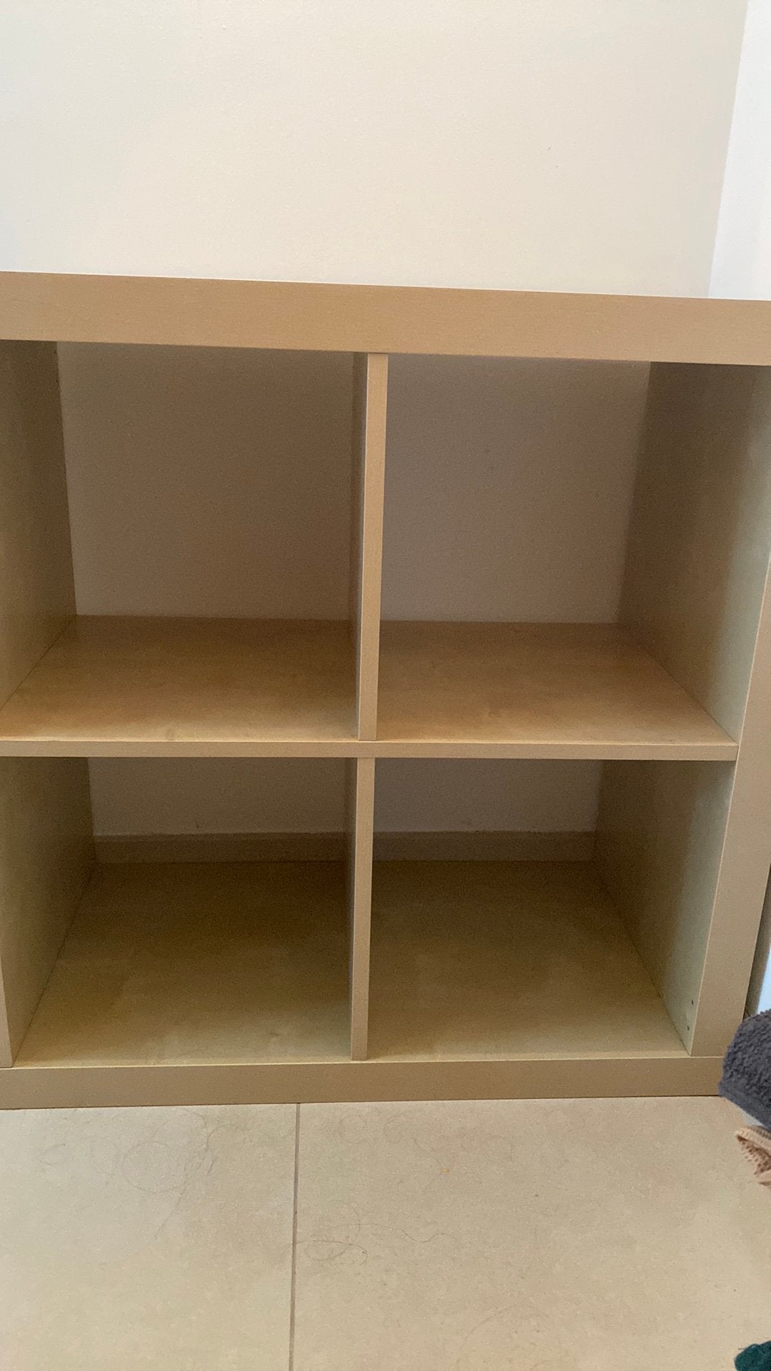 Open kast, Ophalen, Zo goed als nieuw