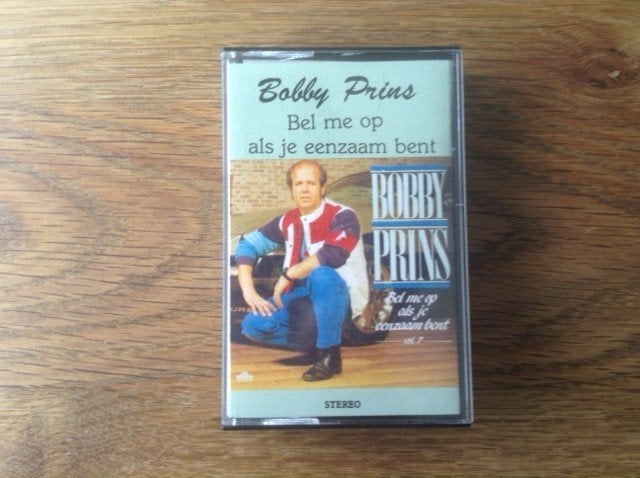 muziekcassette bobby prins, Cd's en Dvd's, Cassettebandjes, Ophalen of Verzenden, Nederlandstalig, 1 bandje, Origineel