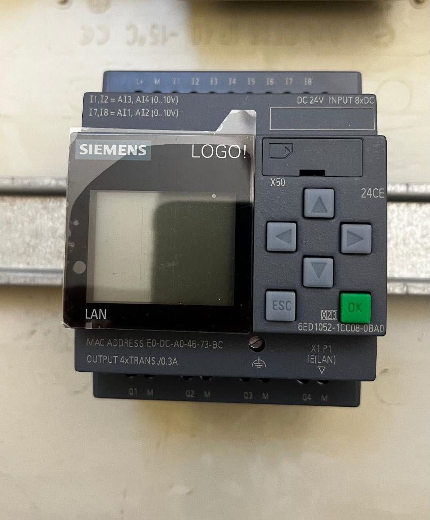 Siemens Logo 8.2 (transistor) basismodule 24CE, Ophalen of Verzenden, Nieuw