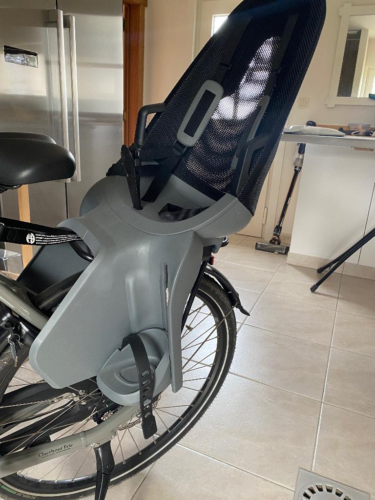 Fietsstoel Qibbel Air - 9-22 kg in perfecte staat!, Ophalen, Achterzitje, Voetsteuntjes, 9 t/m 18 kg