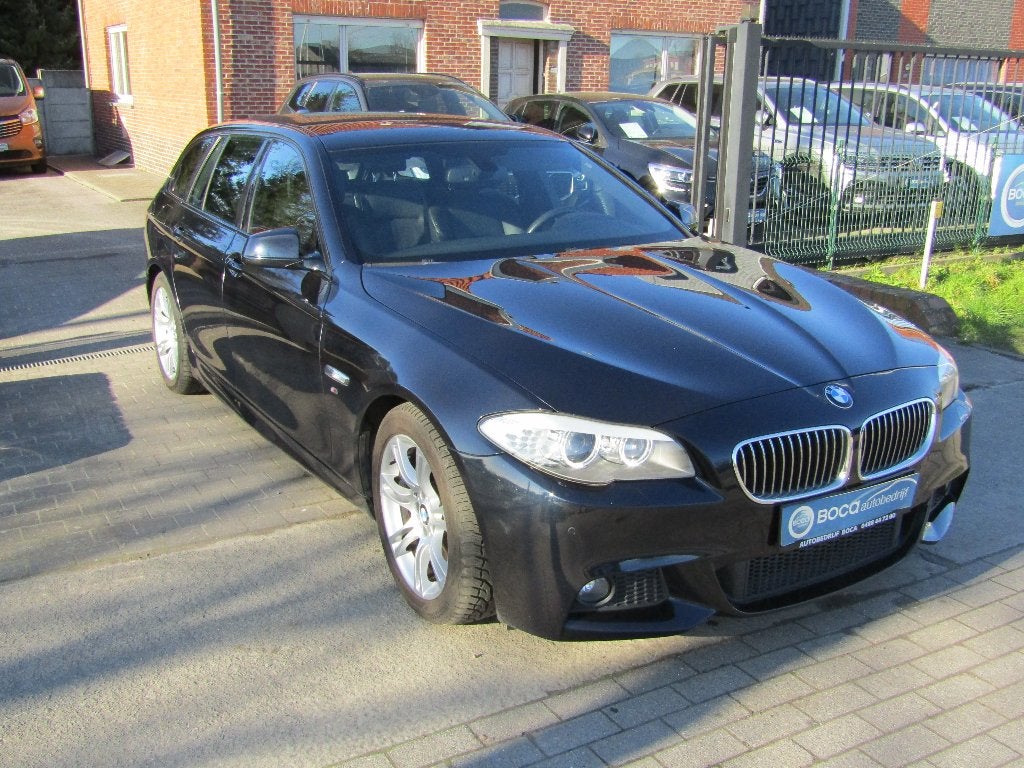 Bmw 520D M-pakket, Auto's, BMW, Automaat, Euro 5, Achterwielaandrijving, Zwart