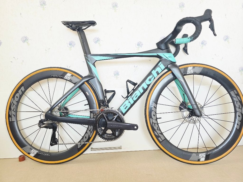 Bianchi Oltre PRO Ultegra DI2 2x 12v Celeste/zwart, Fietsen en Brommers, Ophalen, 28 inch, Carbon, Zo goed als nieuw