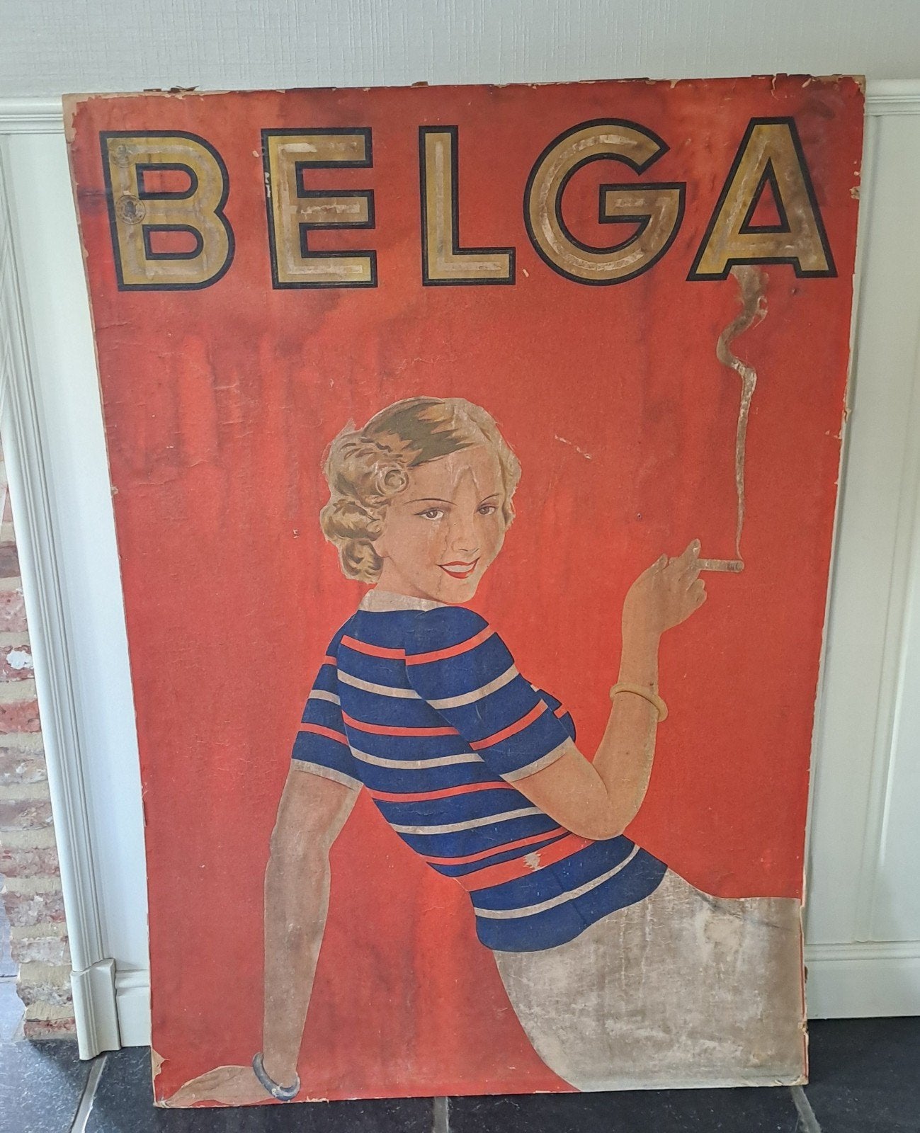 Affiche Belga, Collections, Enlèvement