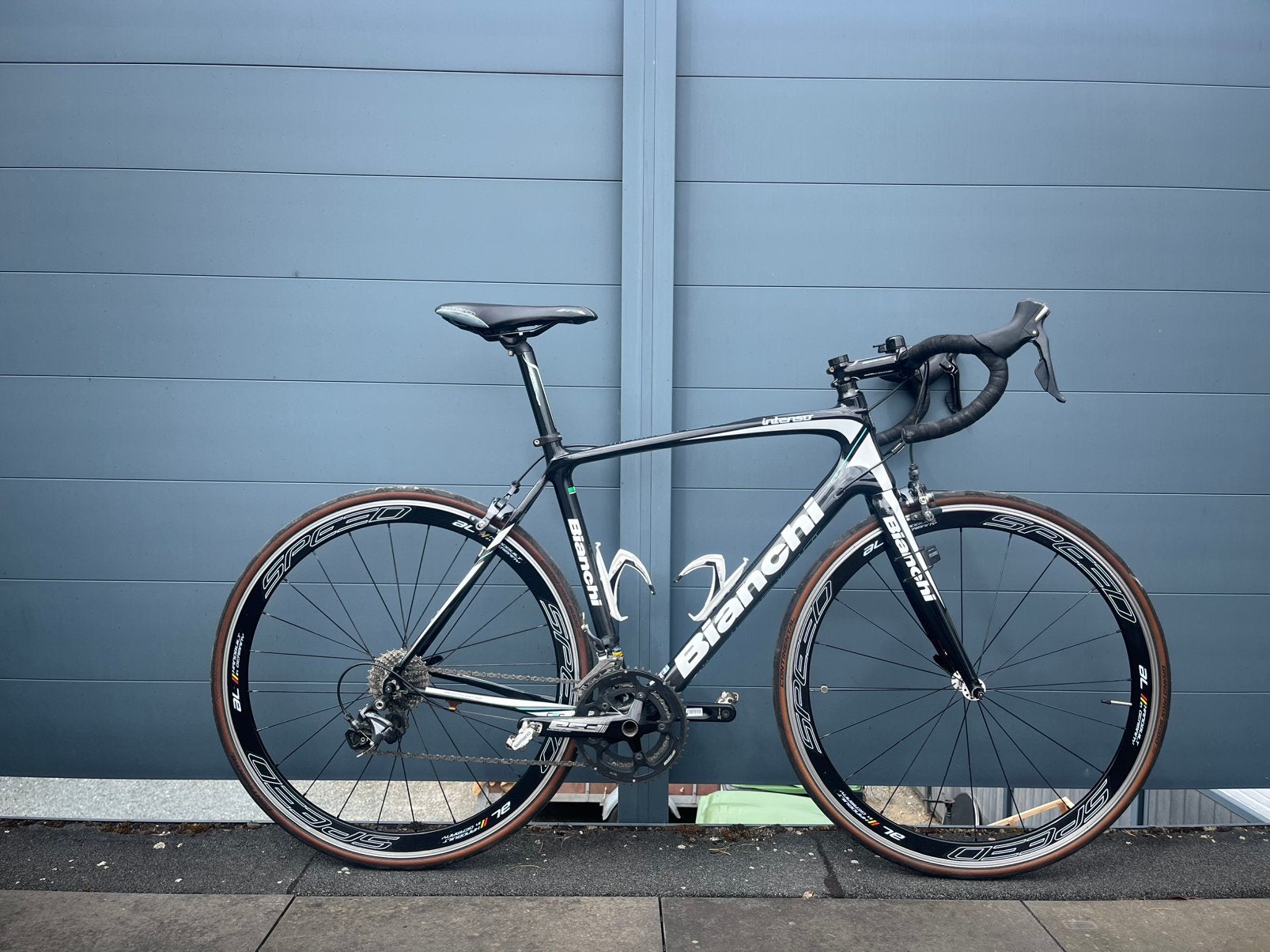 Bianchi koersfiets, Vélos & Vélomoteurs, Enlèvement, Utilisé, Carbone
