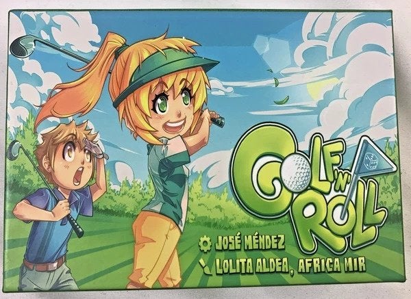 Golf n' Roll Bordspel Spel compleet Vedra Games 2014 Engels, Een of twee spelers, Verzenden, Zo goed als nieuw, Overig