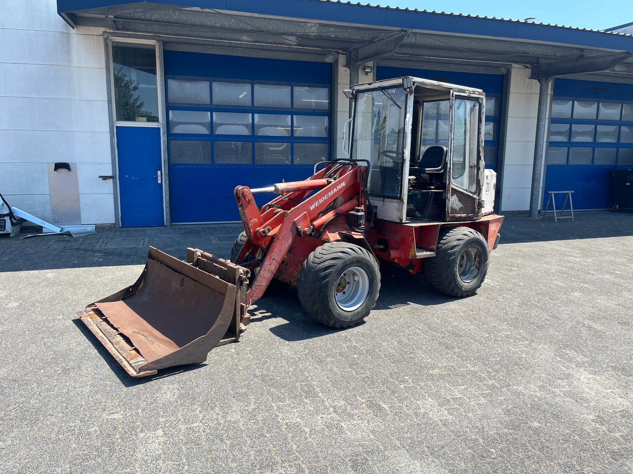 Weidemann 3002 Shovel / Loader (bj 1993), Zakelijke goederen, Machines en Bouw | Kranen en Graafmachines, Weidemann, Nvt, NL, Wiellader of Shovel