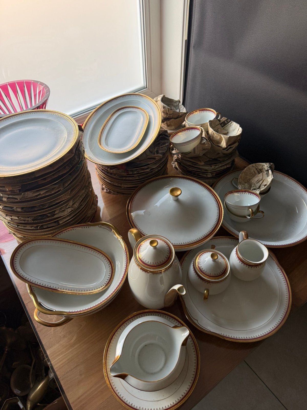 Limoges George Boyer servies 12 personen in zeer goede staat, Enlèvement ou Envoi