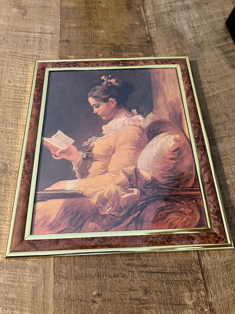 Fragonard La leçon du lecteur, Antiquités & Art, Enlèvement ou Envoi