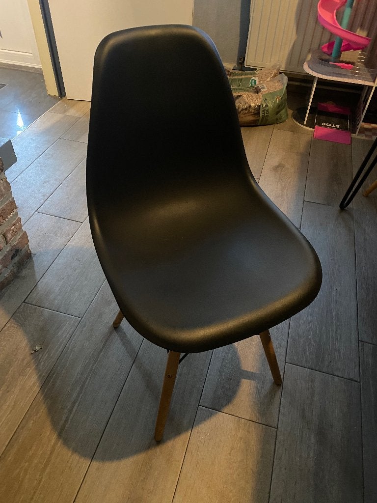 Tafel met 4 stoelen, Ophalen, Gebruikt, Rechthoekig, Overige materialen