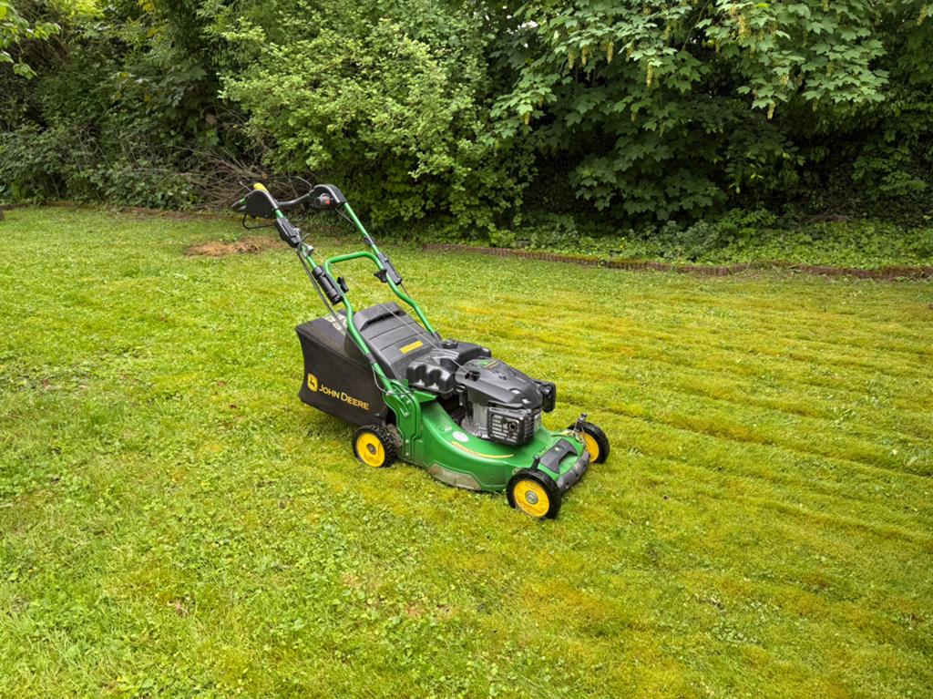 John Deere JX90CB, Ophalen, Zo goed als nieuw, Opvangbak