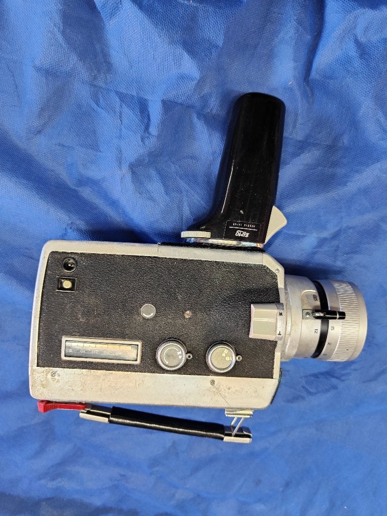 Super 8-camera, Ophalen, Filmcamera