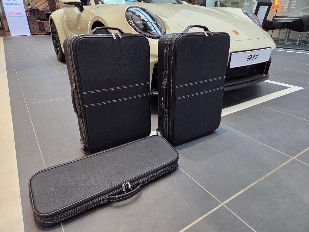 Roadsterbag lederen kofferset Porsche 911 992 Cabrio Coupe, Verzenden, Nieuw