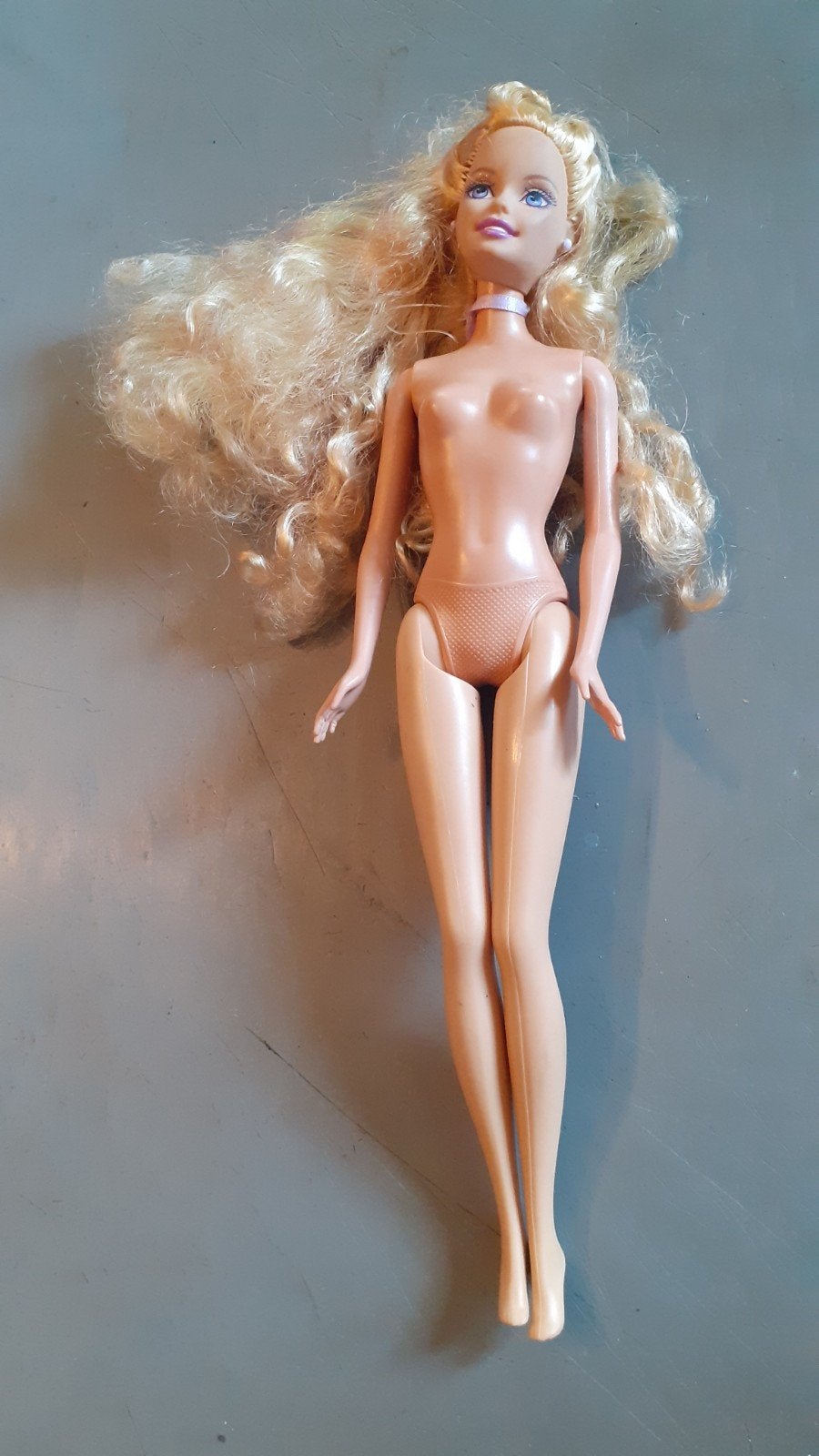 poupée mannequin barbie long cheveux blond boucles, Enlèvement ou Envoi, Poupée