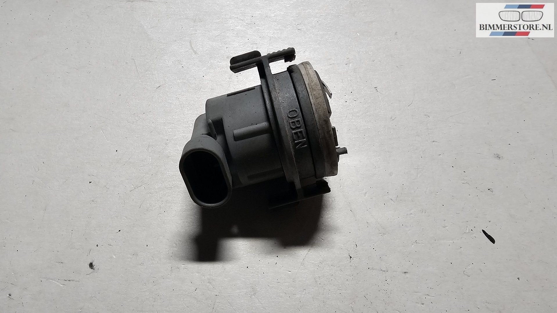 Lamp fitting dimlicht koplamp grijs BMW 3 serie E46 63128380, Gebruikt, -, Ophalen of Verzenden, -