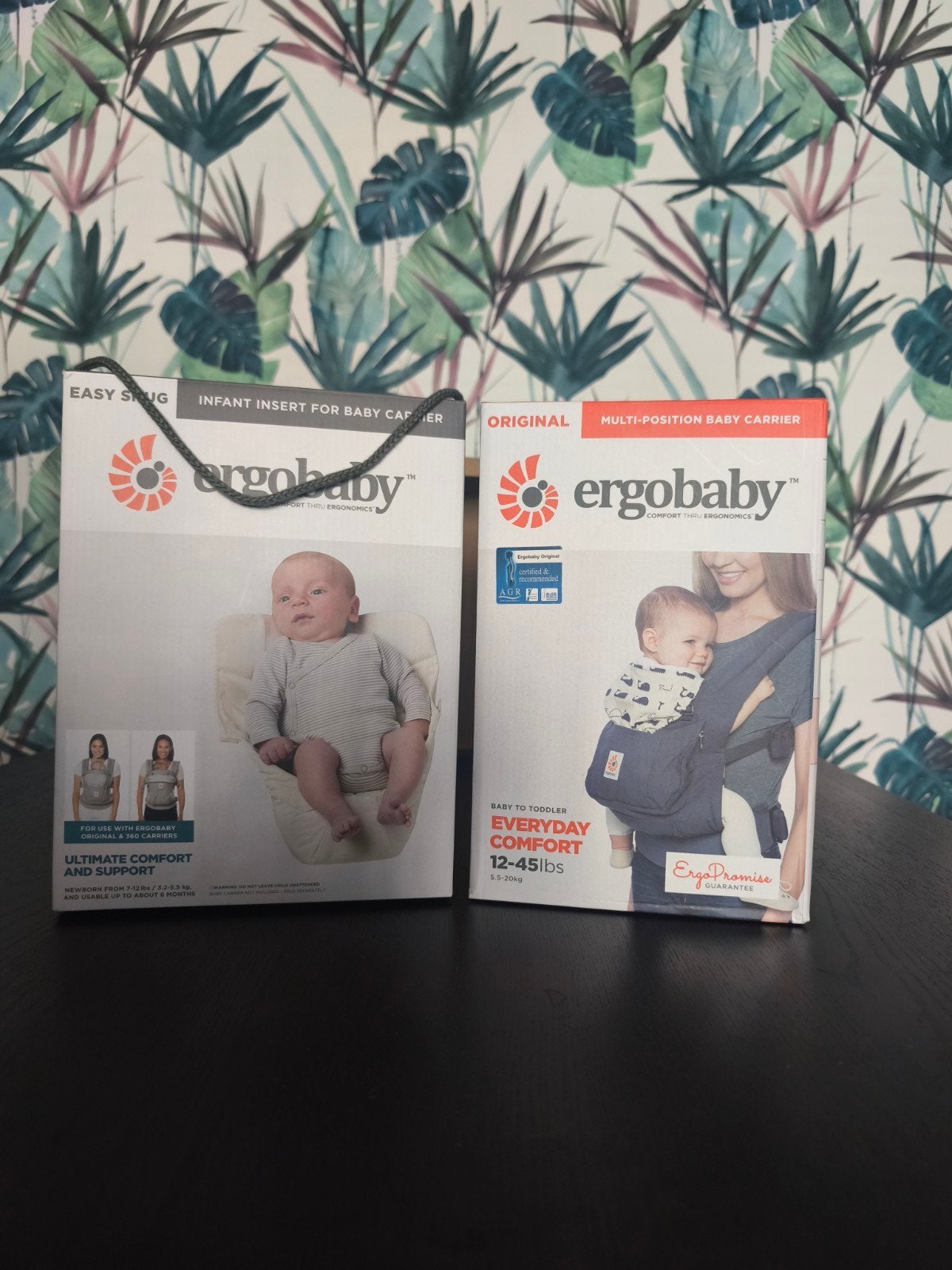 Porte-bébé Ergobaby Multi Position + Coussin (Infant), Enfants & Bébés, Comme neuf, Ventre, Dos ou Côté, Porte-bébé, Autres marques