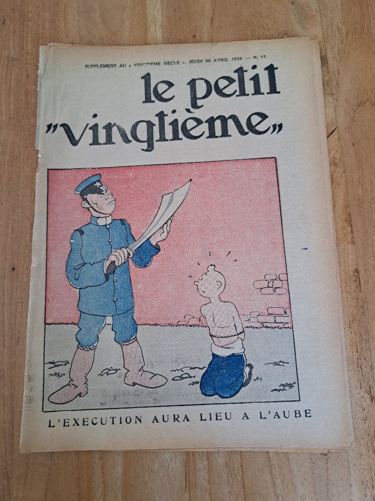 Magazines petit vingtième, Livres, Enlèvement ou Envoi, Utilisé, HERGE