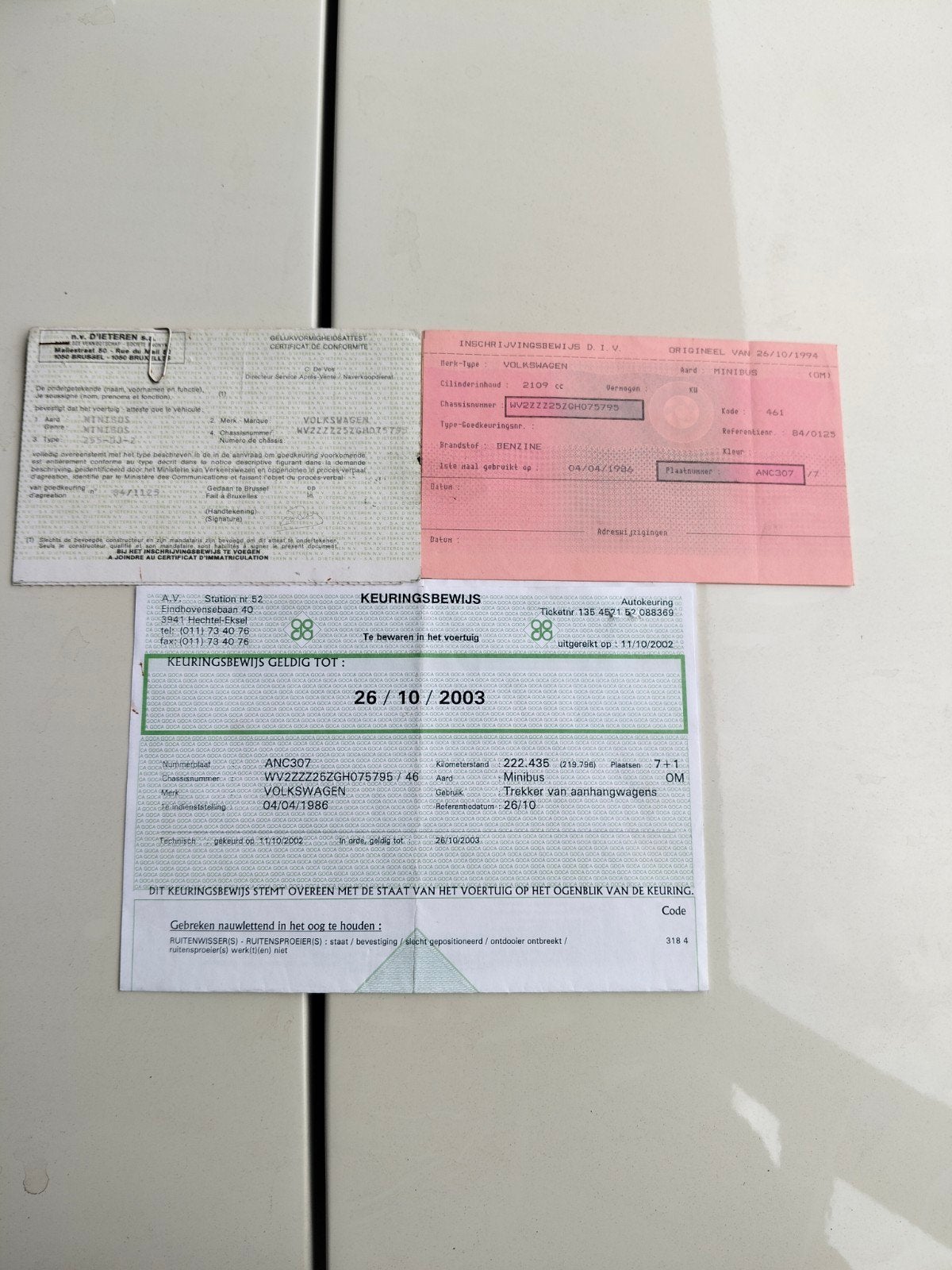 VW T3 quasi lege koets met papieren. Paar dingen bruikbaar., Enlèvement, Utilisé, Volkswagen