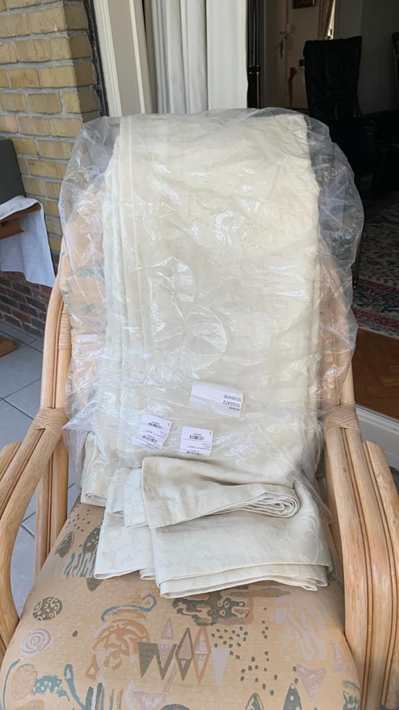 2 overgordijnen , net van nieuwkuis,, Huis en Inrichting, Ophalen, Zo goed als nieuw