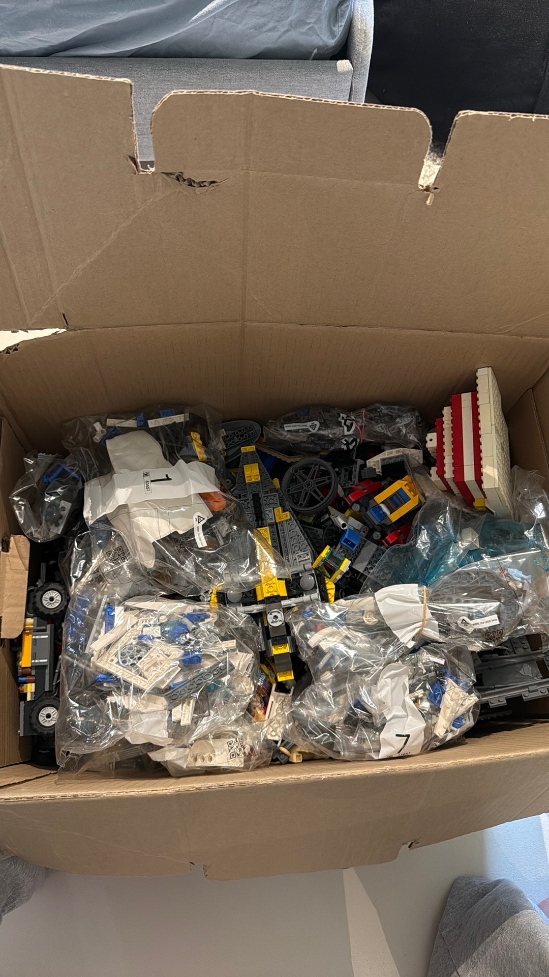 11 kilo lego, Computers en Software, Pc- en Netwerkkabels, Ophalen, Zo goed als nieuw