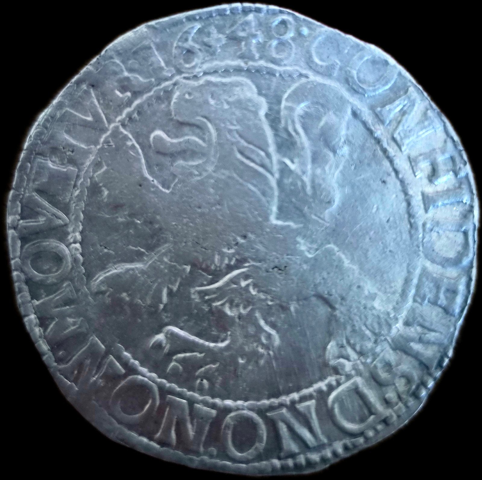 Daalder. Gelderland. 1648, Ophalen of Verzenden, Zilver