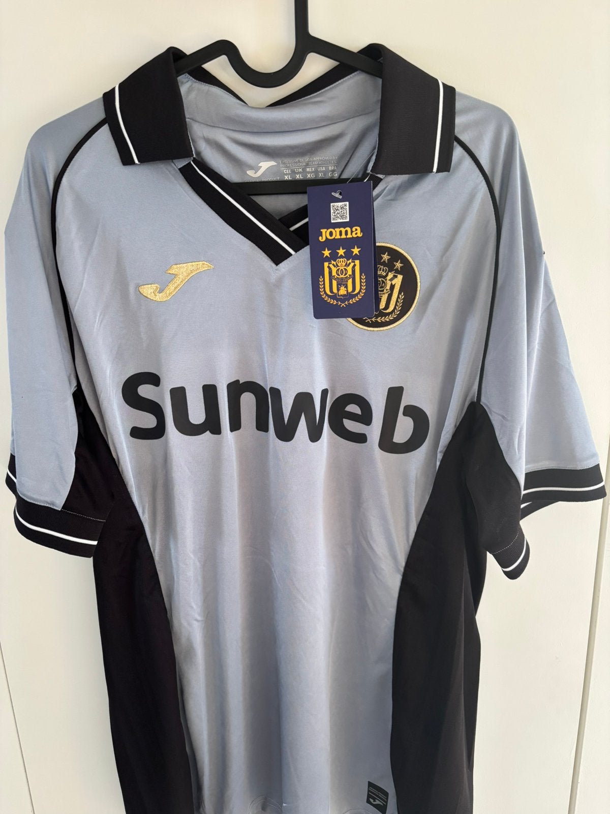 Maillot de football - RSC Anderlecht, Taille XL, Enlèvement ou Envoi, Neuf, Maillot