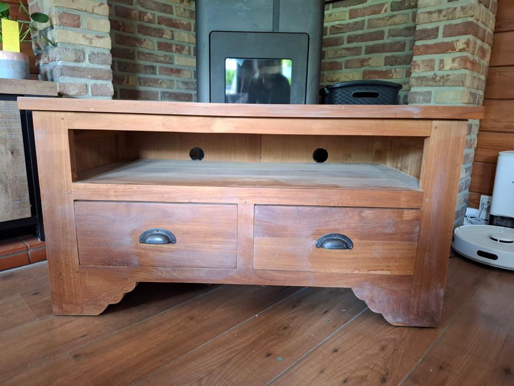 Tv meubel  teak, Huis en Inrichting, Ophalen