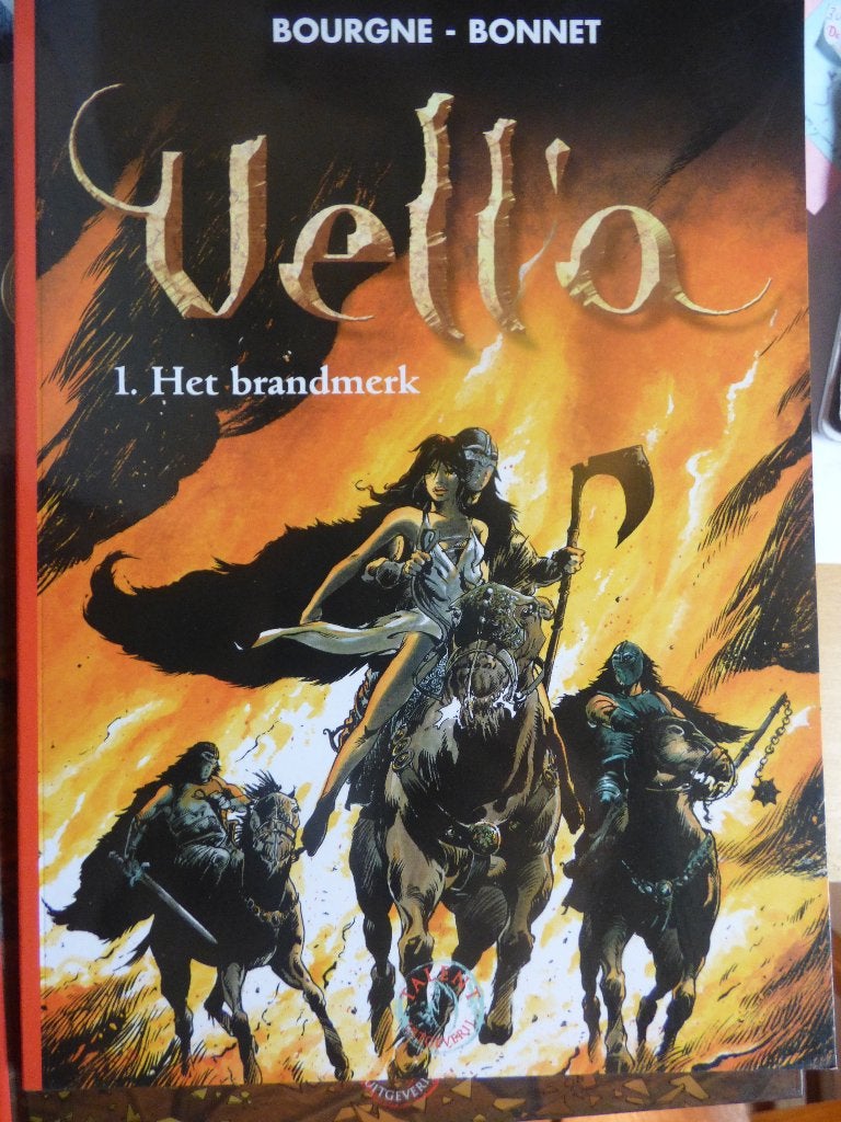 vella :  het brandmerk ,    collectie 500   softcover, Ophalen of Verzenden