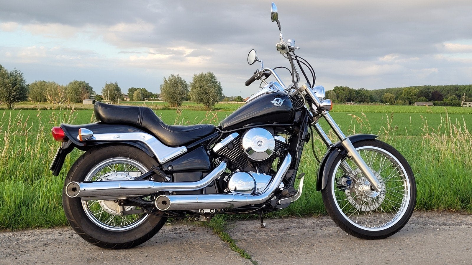 Kawasaki VN 800 A Vulcan, 2 cilinders, Occasion, Chopper, Particulier
