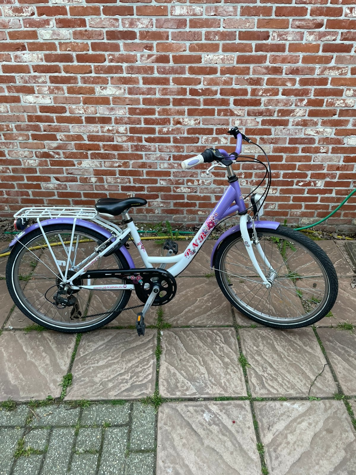 Meisjesfiets 24 inch BnB Bike, Vélos & Vélomoteurs, Vélos | Filles, Vitesses, Enlèvement, Utilisé, Frein sur jante