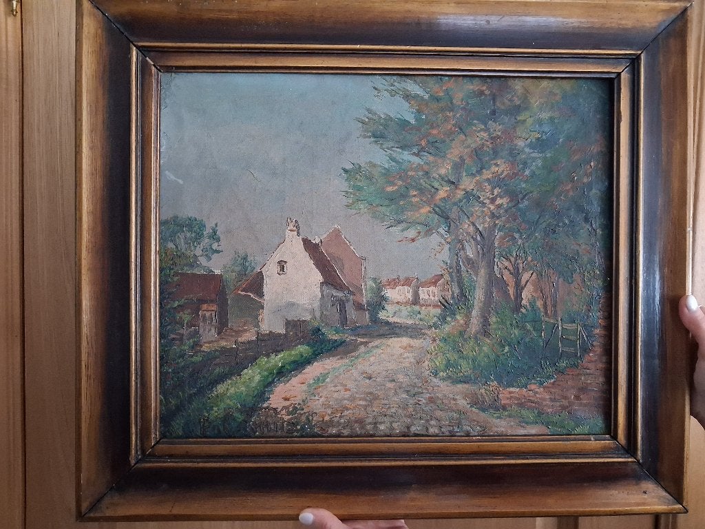 Peinture, Enlèvement, Peinture à l'huile, Toile