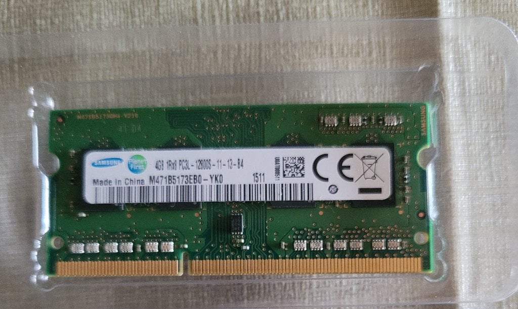 4G DDR3 geheugen, Nieuw, DDR3, Ophalen of Verzenden, Laptop
