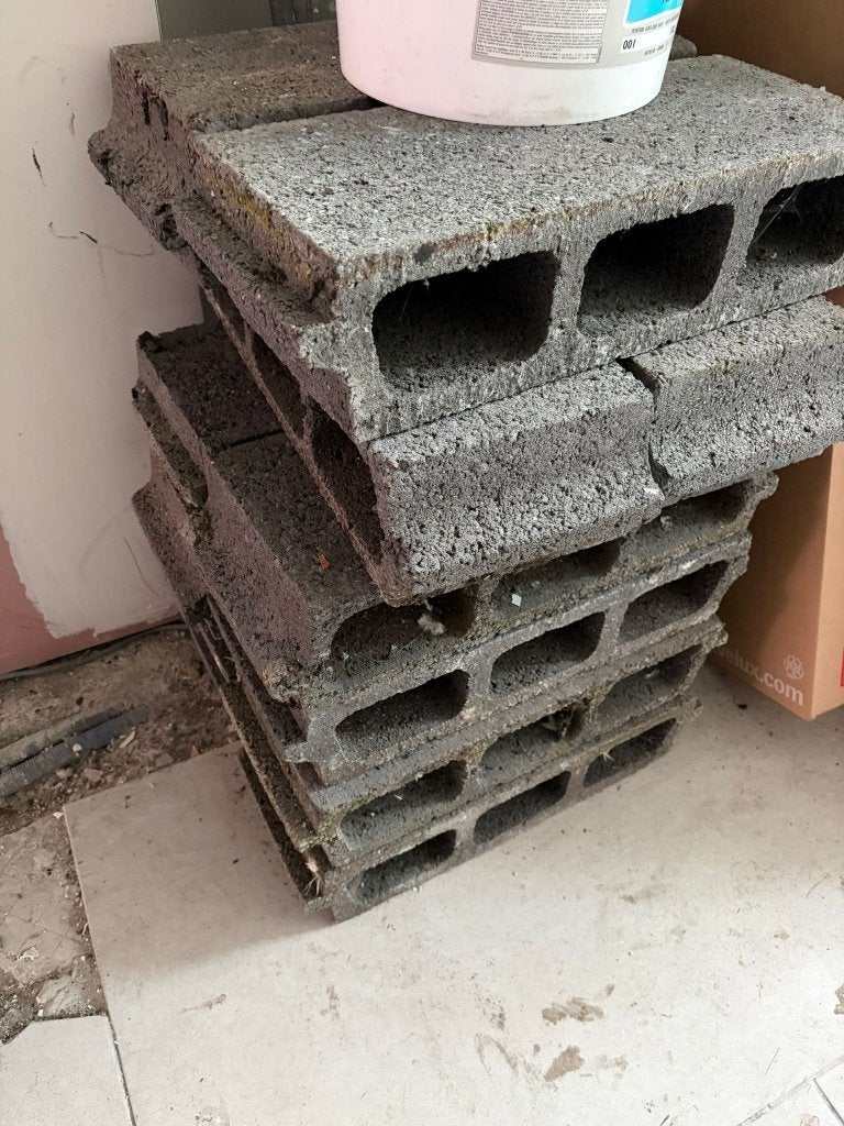 hourdis béton, Jardin & Terrasse, Pavé & Dalles, Enlèvement, Neuf, Béton