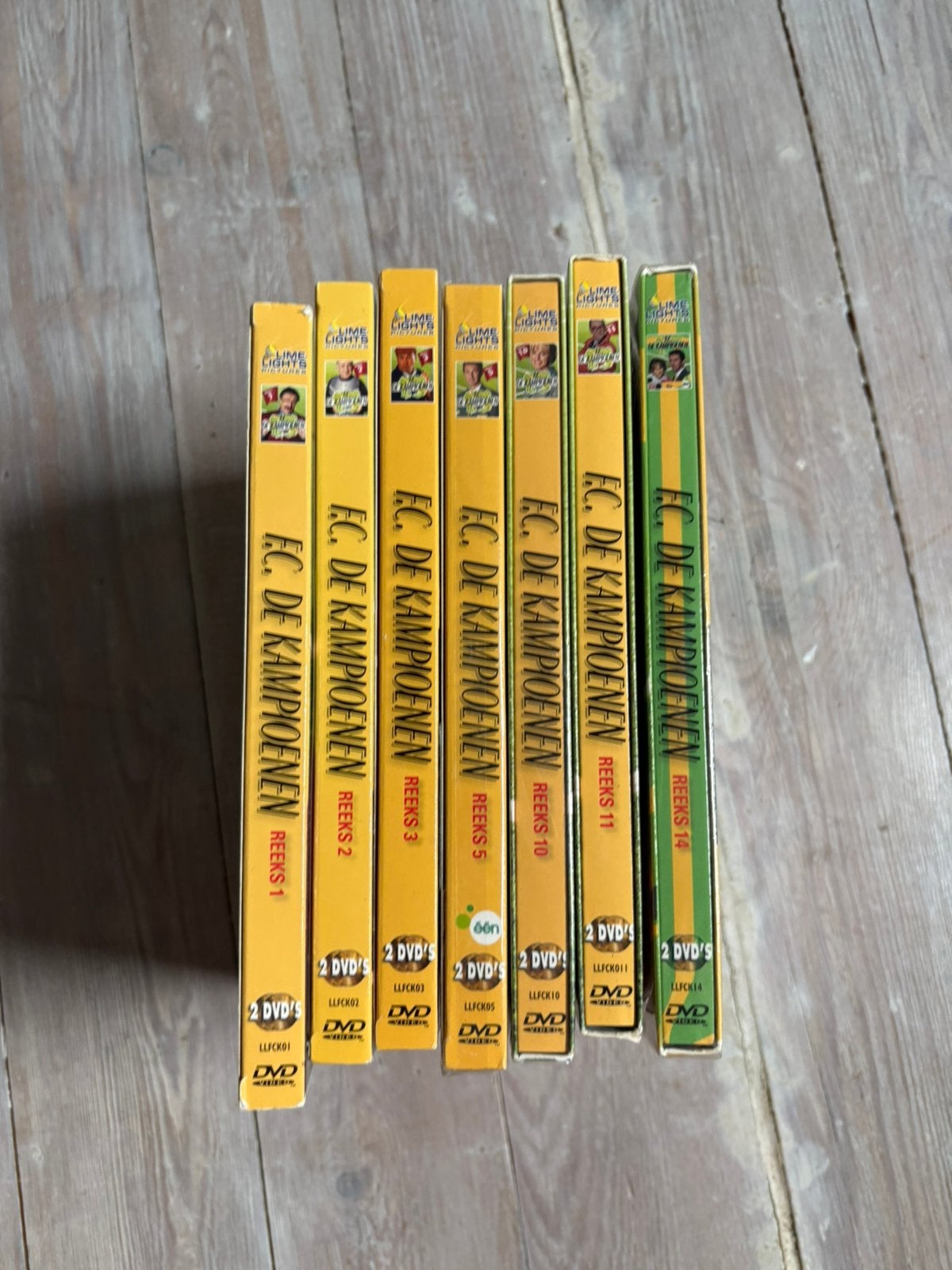FC de Kampioenen seizoen 1-2-3-5-10-11-15, Cd's en Dvd's, Ophalen of Verzenden, Zo goed als nieuw, Komedie, Seizoen 1