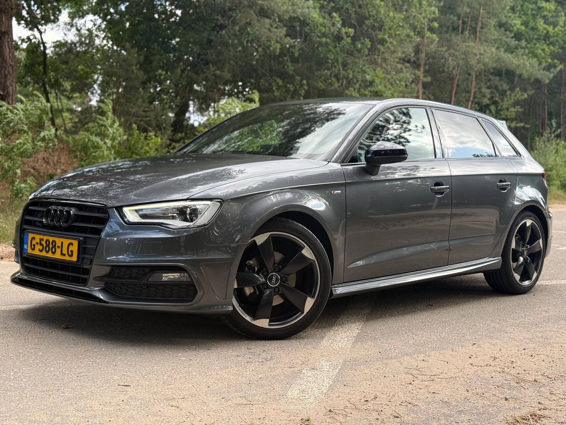 Audi A3 Sportback 1.6 TDI S-Line 2016 | 123.096 km APK, Autos, Audi, Argent ou Gris, Achat, Entreprise, Diesel
