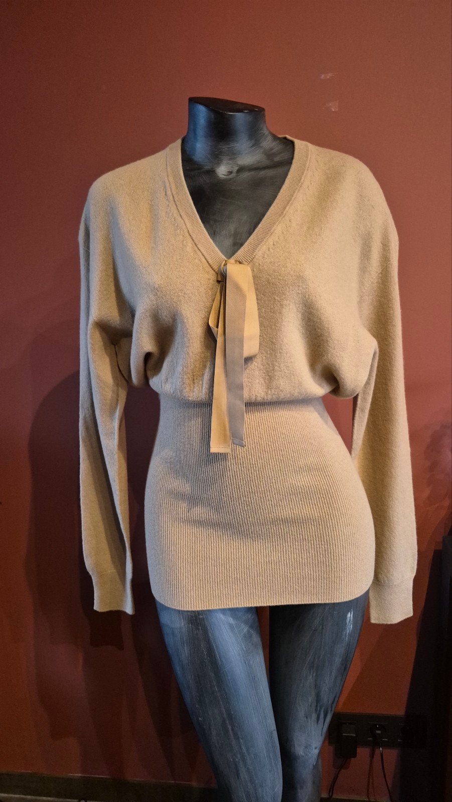 renaissance renaissance fijne merino wollen trui / jurk 38/4, Kleding | Dames, Ophalen of Verzenden