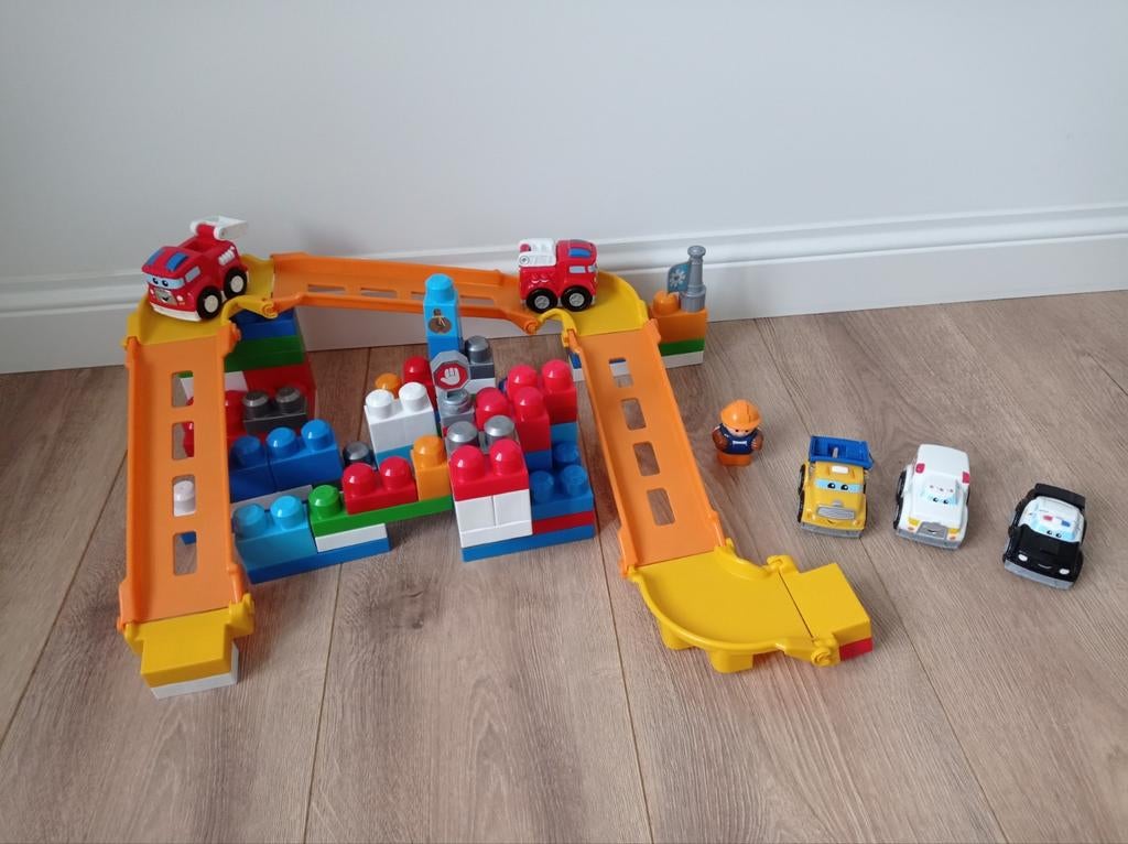 Brug met blokken en auto's, Enlèvement