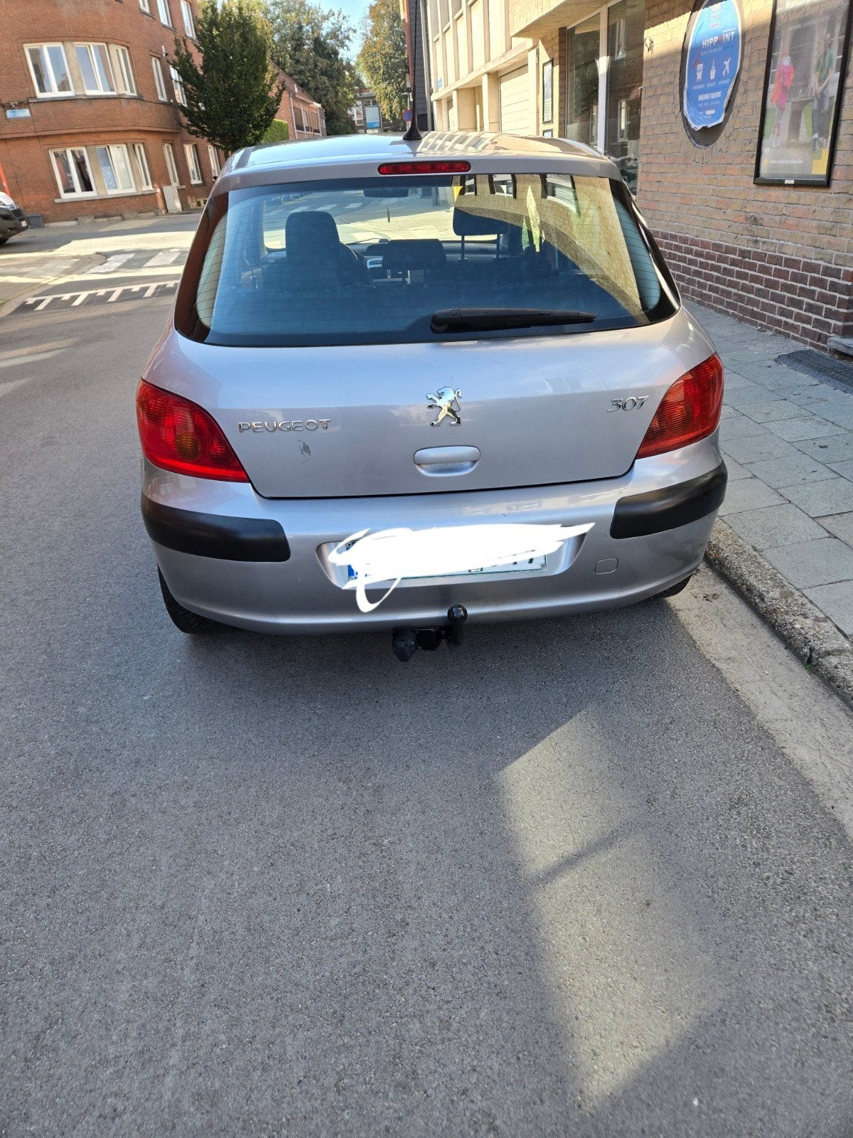 Peugeot 307 benzine gekeurd voor verkoop, Autos, Ordinateur de bord, Argent ou Gris, 4 portes, 5 places