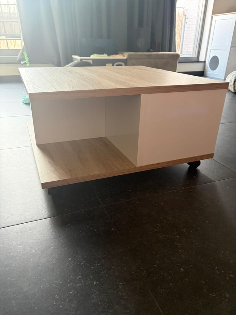 Salontafel, Ophalen, Gebruikt, 50 tot 100 cm, Minder dan 100 cm