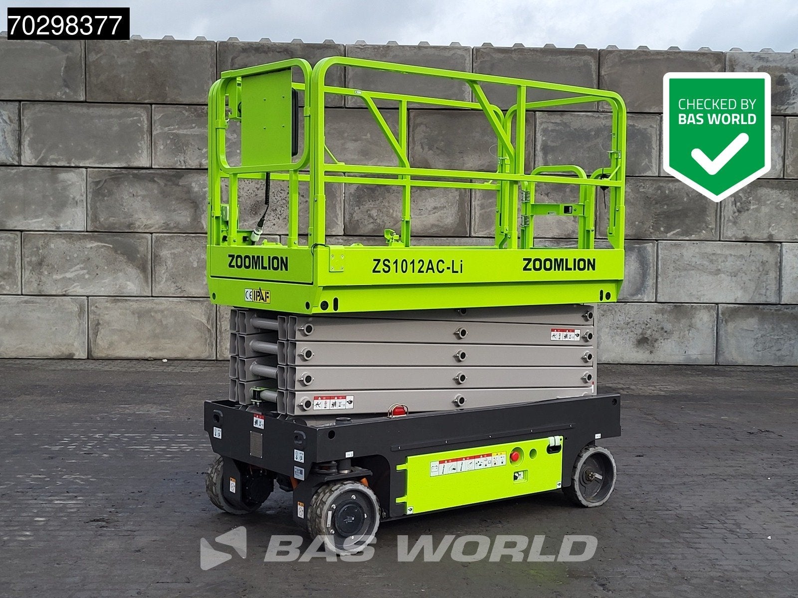 Zoomlion ZS1012AC-Li 10 M – Factory Warranty – CE-Certif, Zakelijke goederen, Machines en Bouw | Liften, Steigers en Ladders