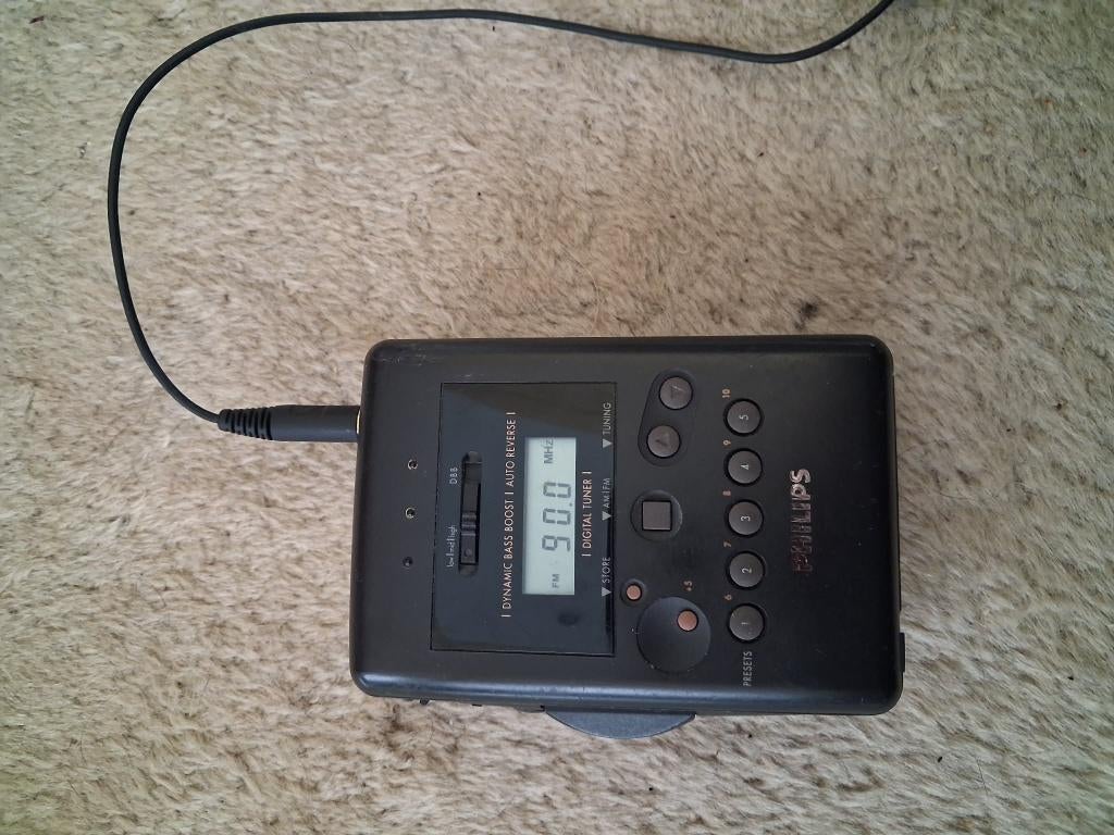 draagbare cassettespeler met hoofdtelefoon, Ophalen of Verzenden, Walkman