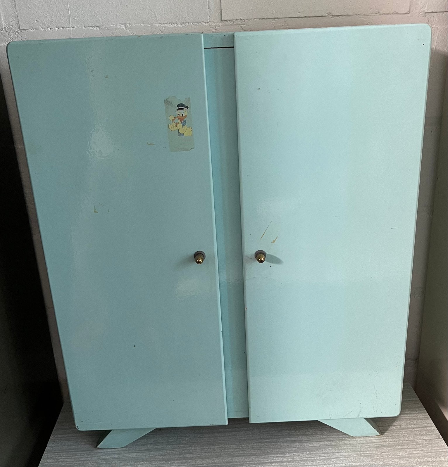 Vintage speelgoedkastje jaren ‘50, Ophalen